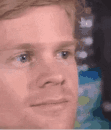 White guy blinking drew scanlon