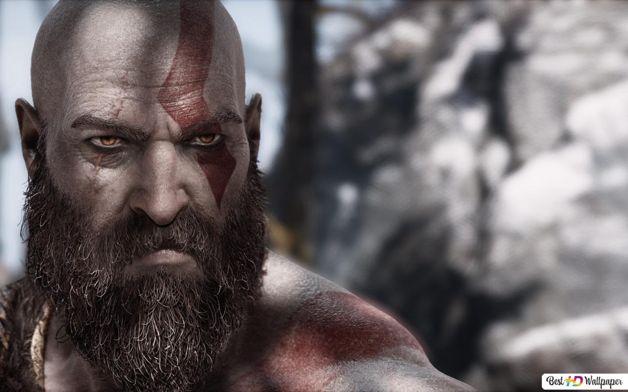 God of war 4 videospiel kratos tapete 1280x800 21964 3