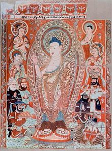 Bezeklik caves Pranidhi scene 14 temple 9 Bezeklik caves Pranidhi scene 14 temple 9