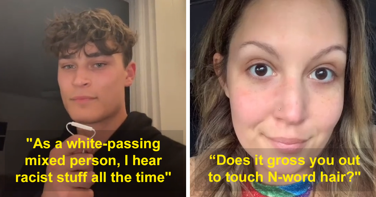 Mixed race moments white presenting billy dunn fb18