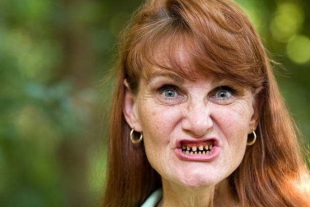 Ugly english woman