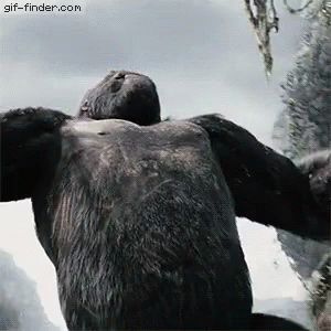 King kong chest pound