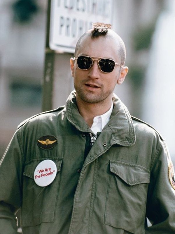 Taxi Driver Robert De Niro Green Military Jacket