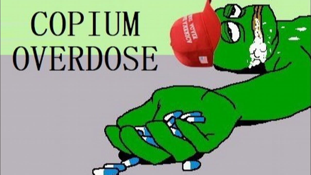 LOL funny ass copium overdose pepi meme