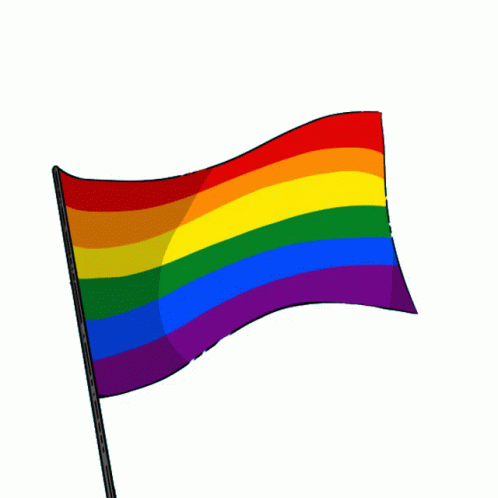 Gay pride flag non binary