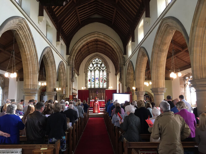 Howden Deanery Mission Palm Sunday at St Stephens Church  4187