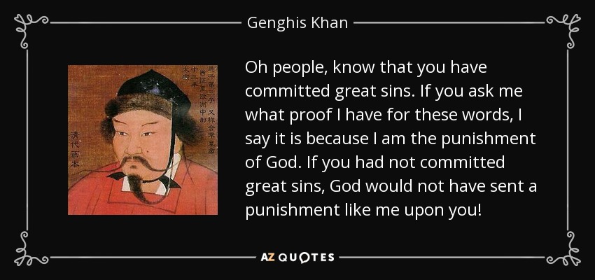 Quote oh people know that you have committed great sins if you ask me what proof i have for ge