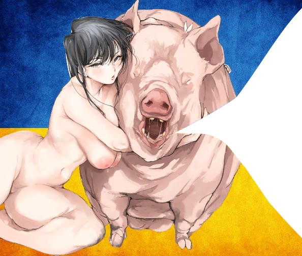 Pig talking ukraine