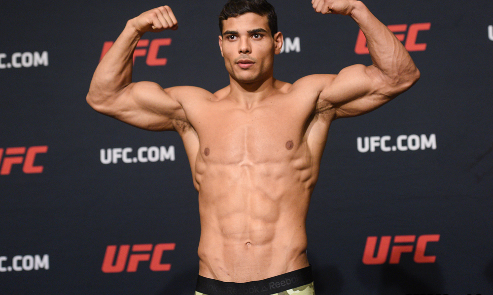 Paulo costa ufc 217 official weigh ins