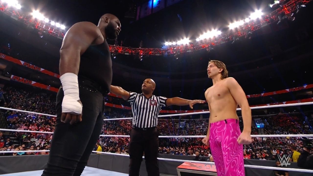 0ad6fab1 wwe superstar omos caught breaking character live on camera