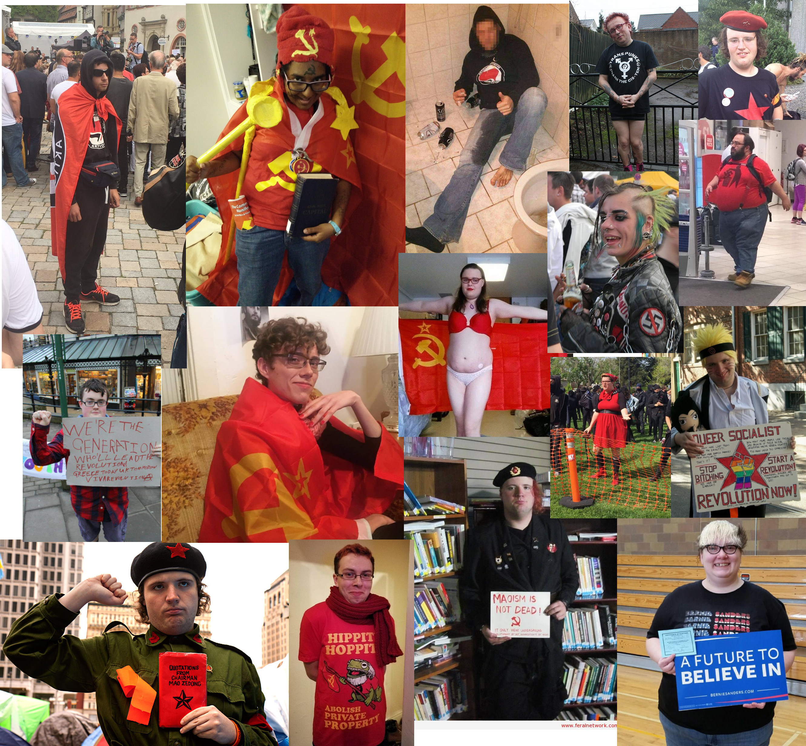 Antifa subhumans