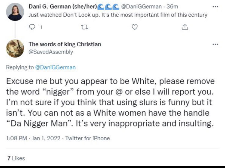 Da nigger man