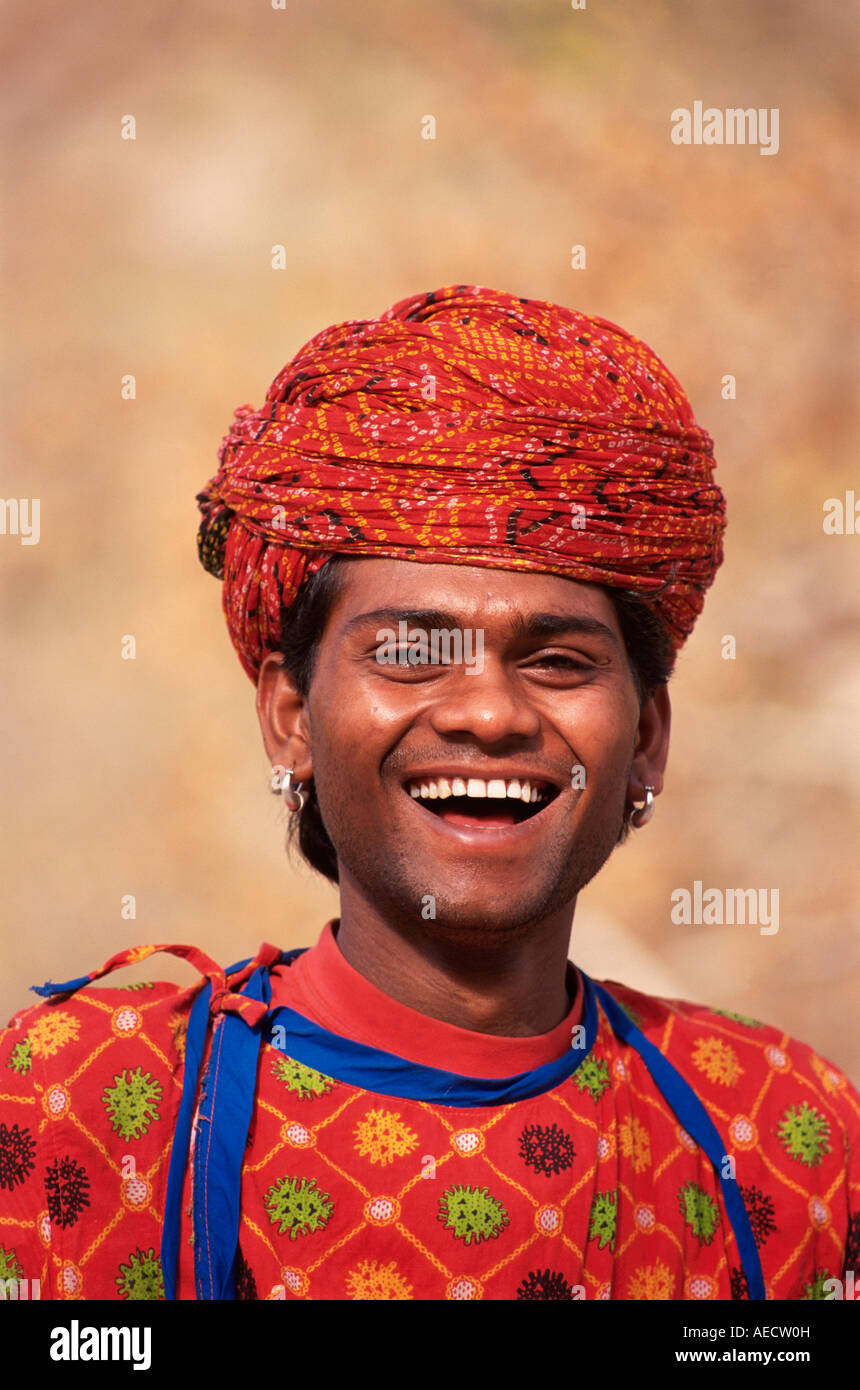 Jaipur rajasthani man puppeteer day AECW0H