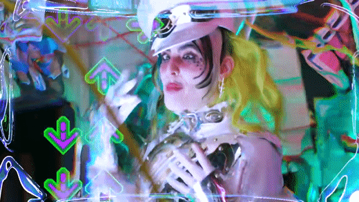 Dorian Electra  My Agenda Anamanaguchi Remix Official Video