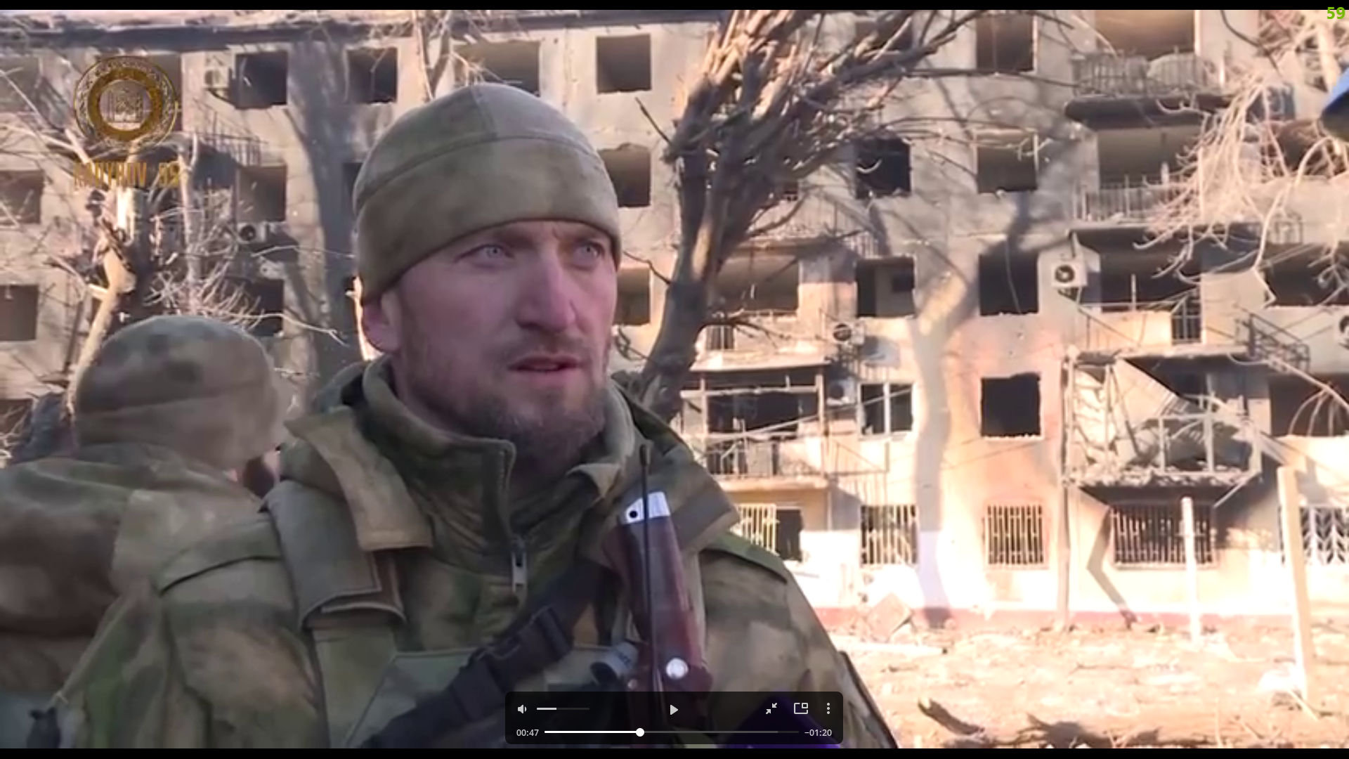 Chechen  chad fighter 