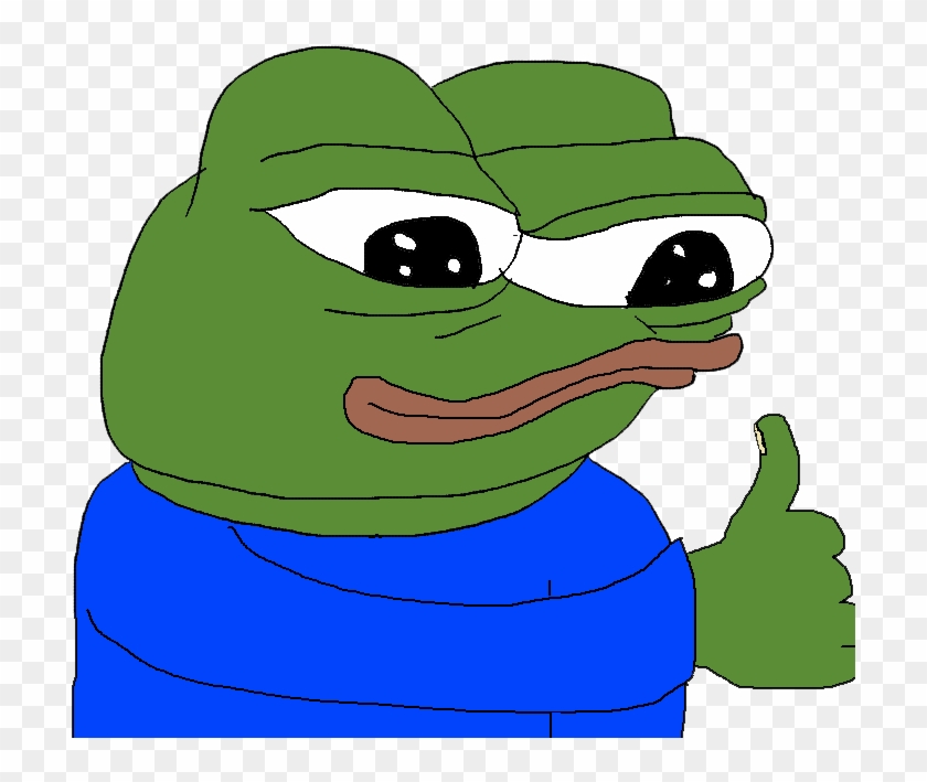 437 4370721 61 kb png pepe giving thumbs up transparent