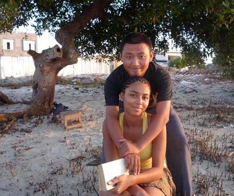 Chinese man with black african women 15