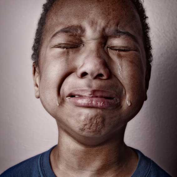 Crying boy blog