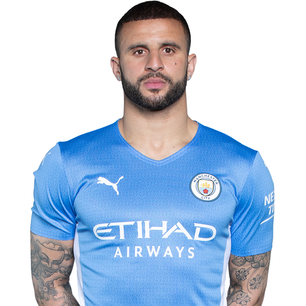 11 kyle walker half body