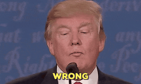 Wrong trump