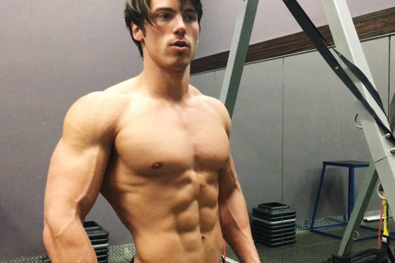 Greg super jacked as f