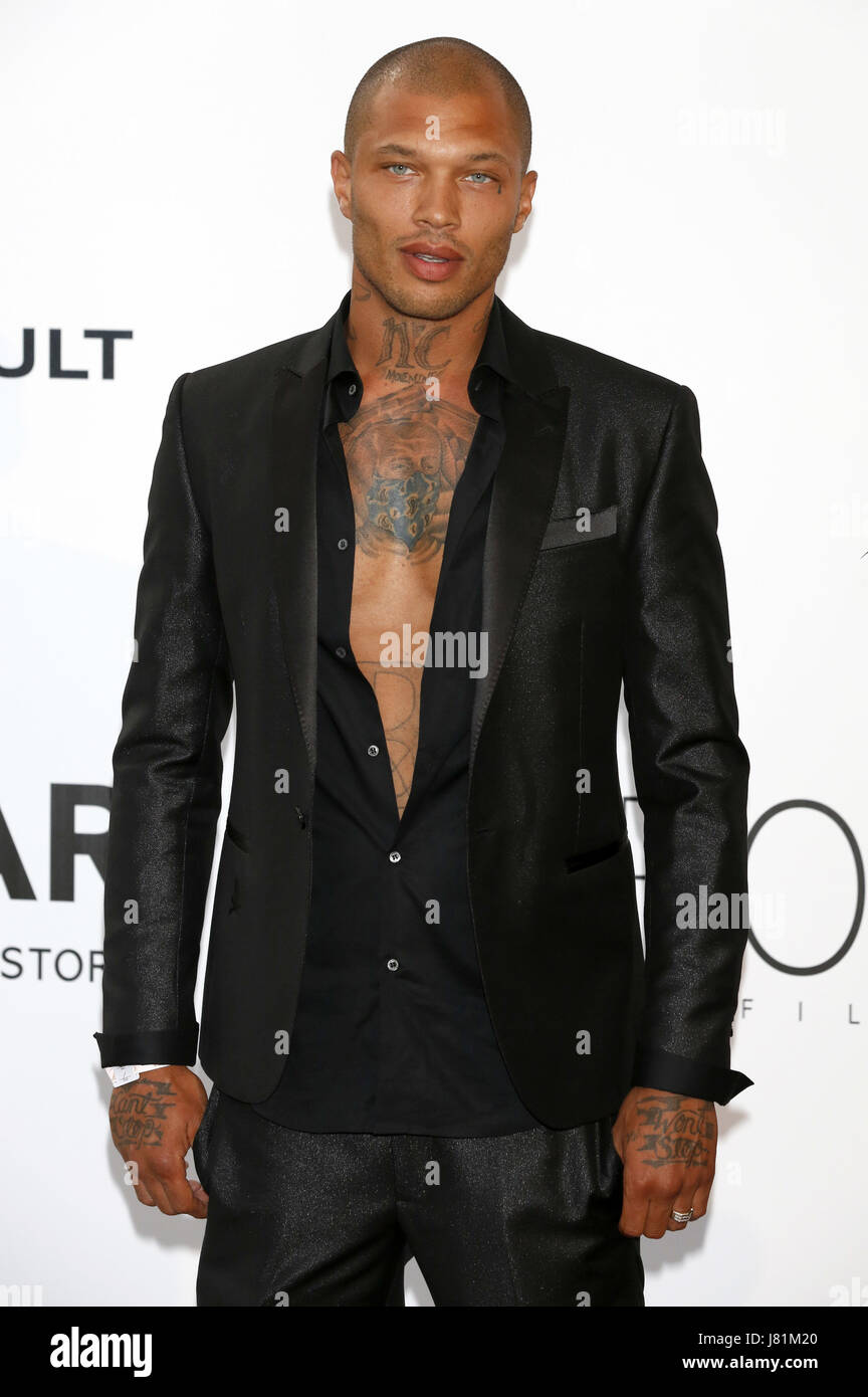 Jeremy meeks attending the amfars 24th cinema against aids gala during J81M20
