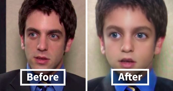 Office characters snapchat child filter fb37 png  700