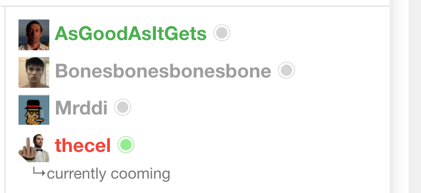 Thecel  currently cooming