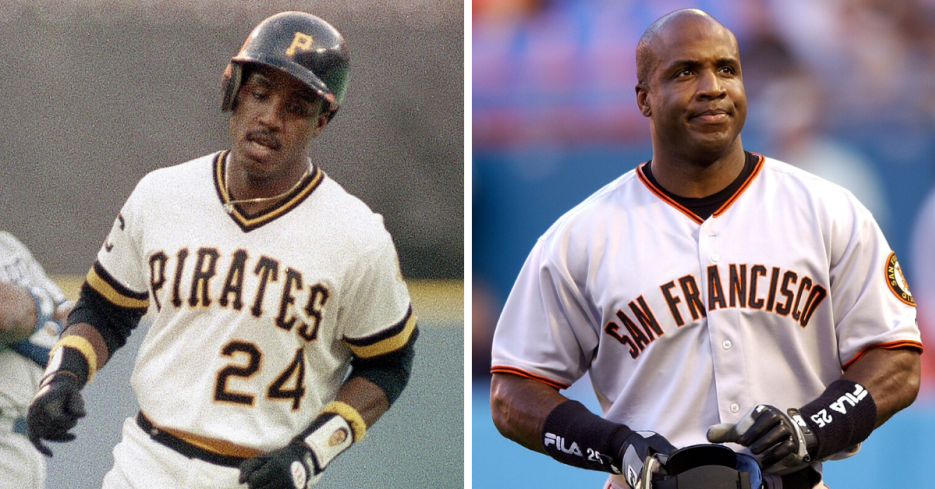 Barry bonds before and after 1