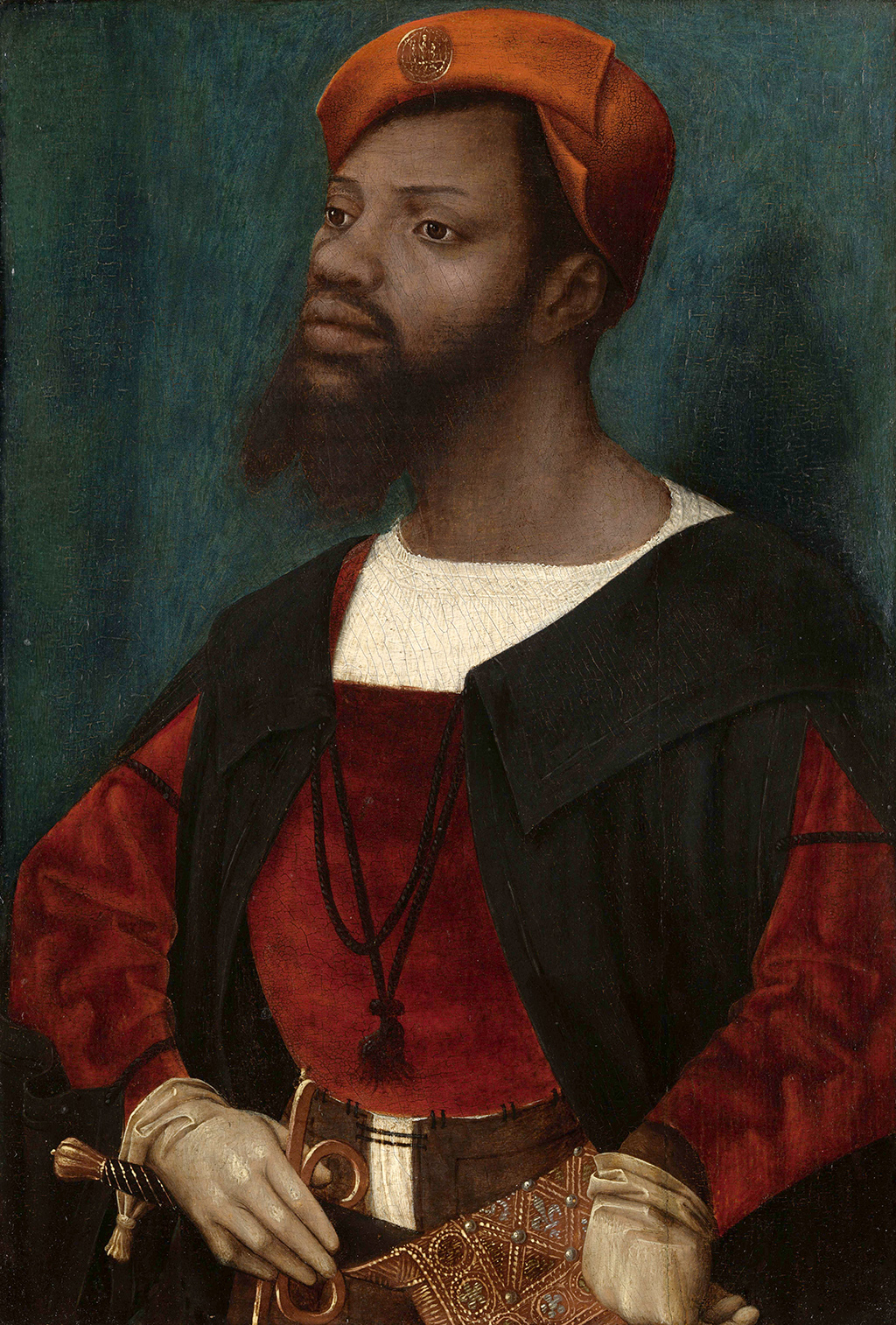Portrait of a Moor Jan Mostaert 1525 1530