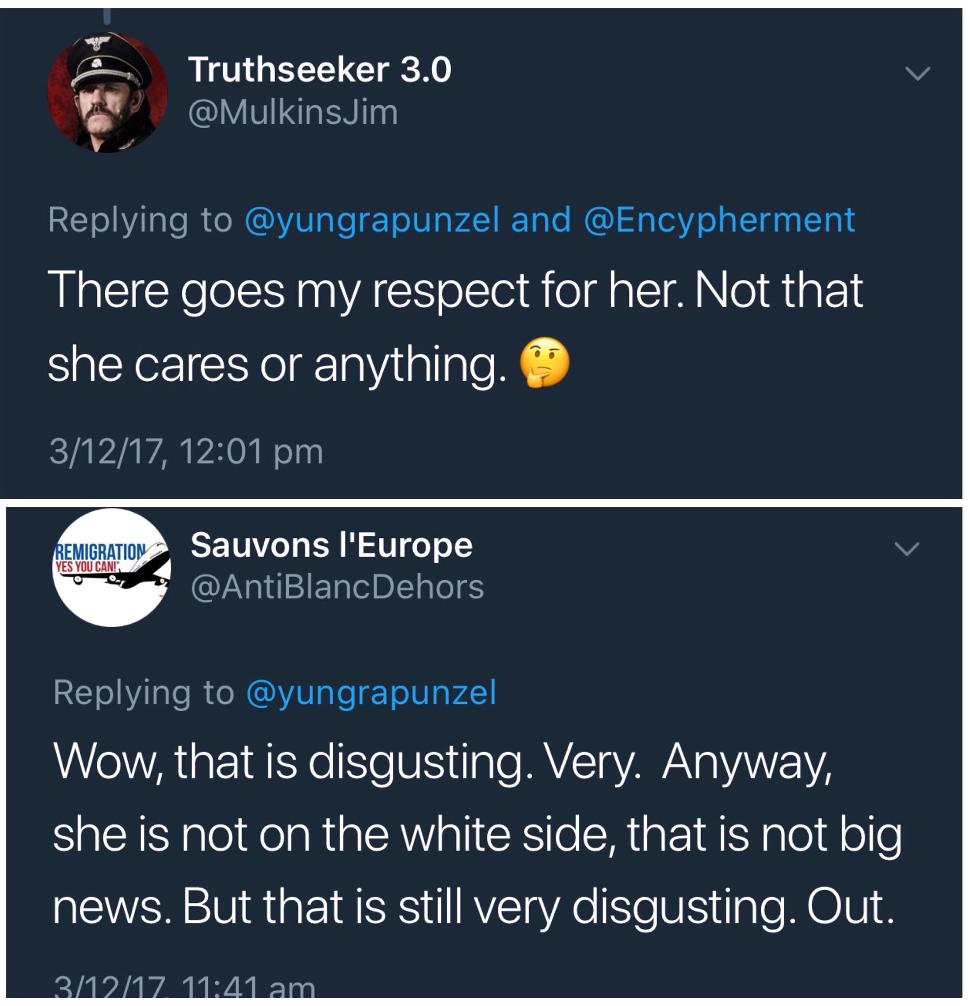 Alt righoids seething at Lauren Southern 3