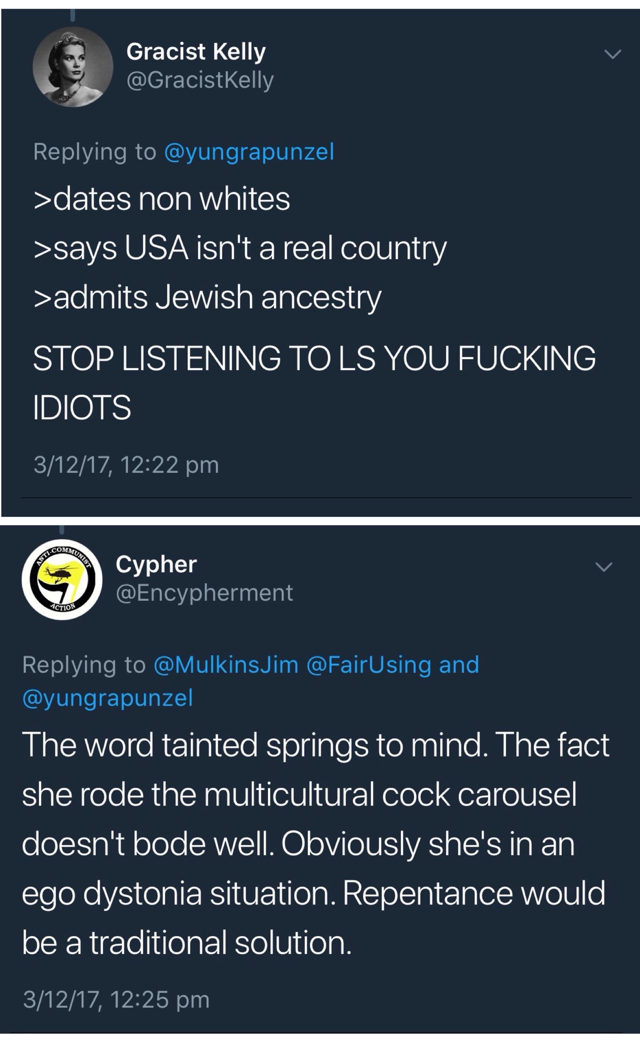 Alt righoids seething at Lauren Southern 2