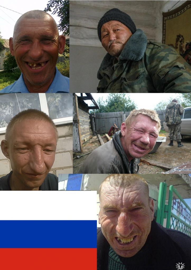 Average russian slav