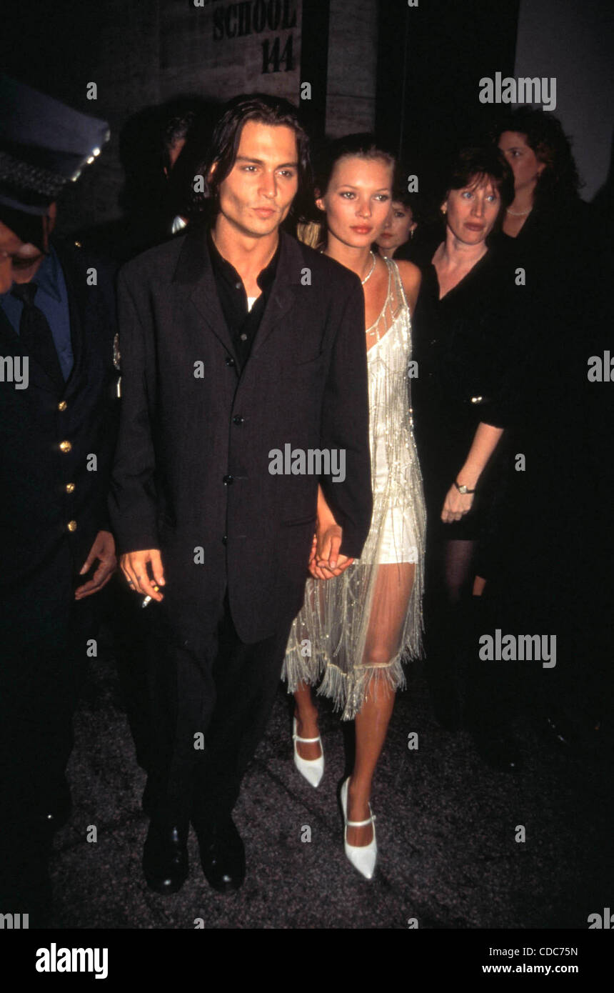 L9349ared wood premierejohnny depp and kate moss photoscredit image CDC75N