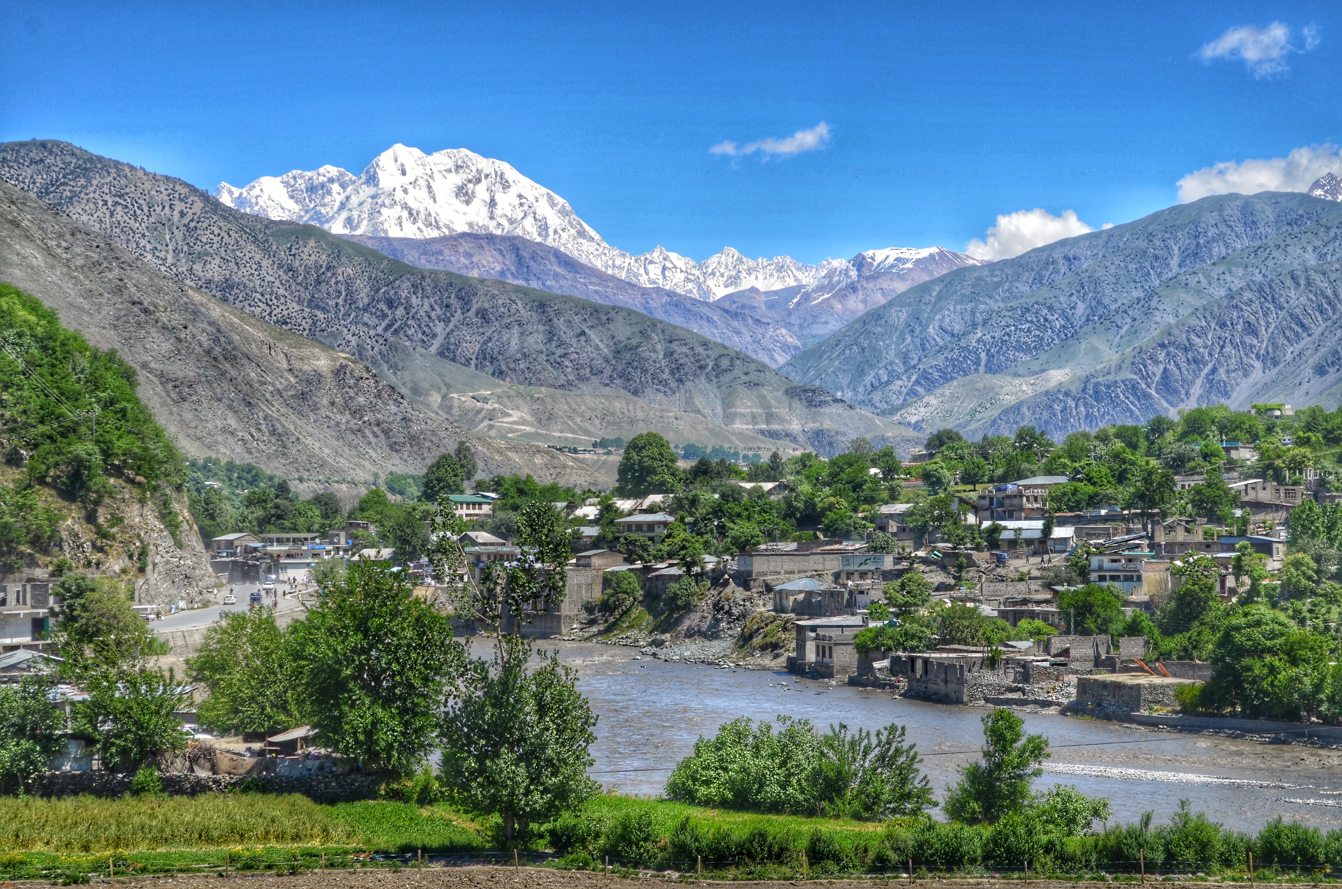 The City of Chitral and Tirich Mir