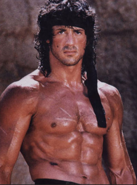 Sylvester Stallone Workout For Rambo