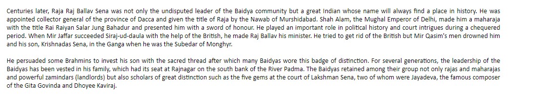 Baidya zamindars