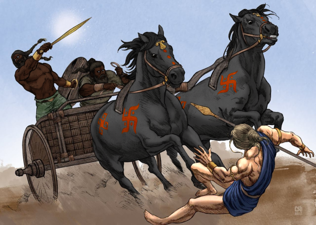 The real dark aryans