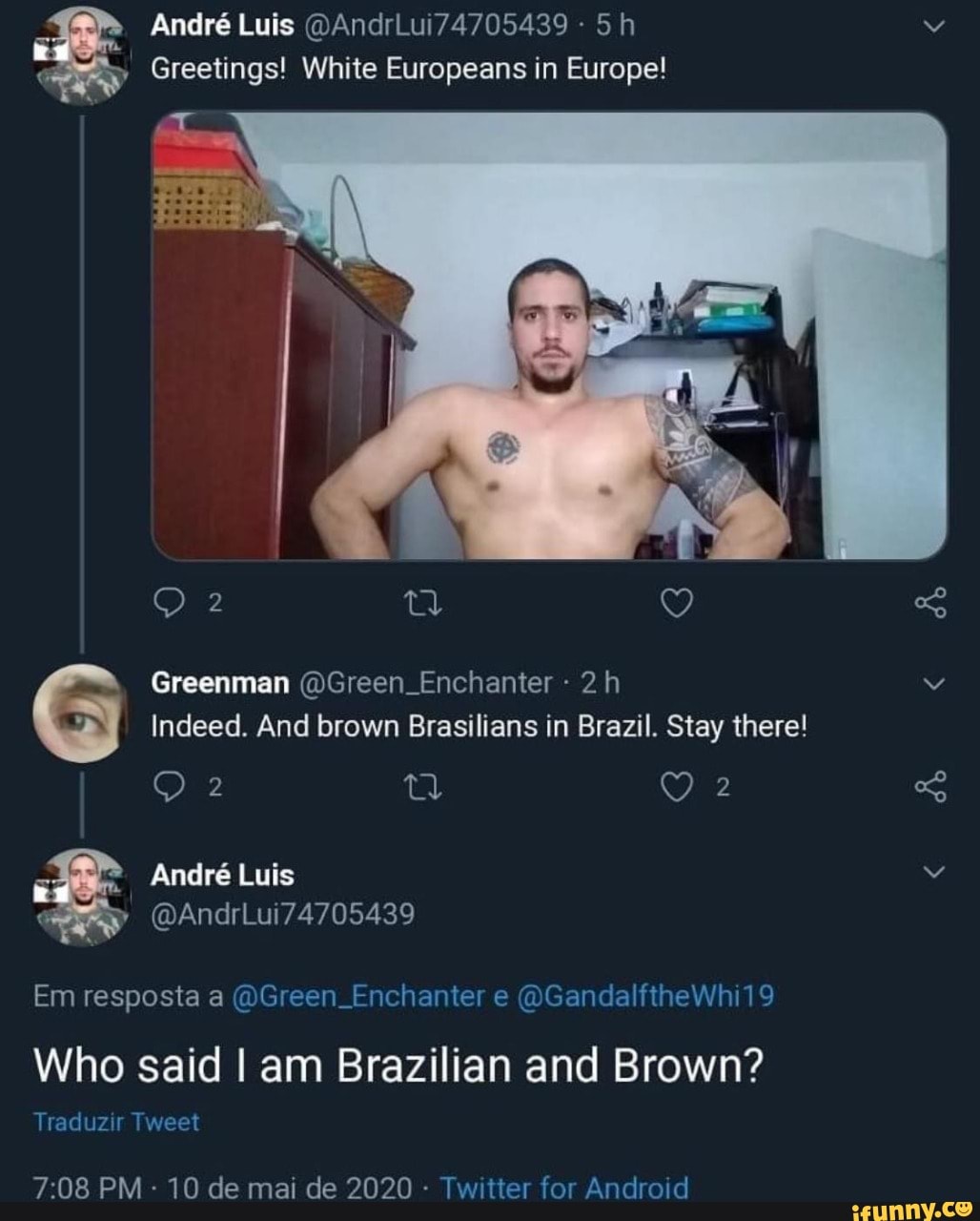 Brown brazilian