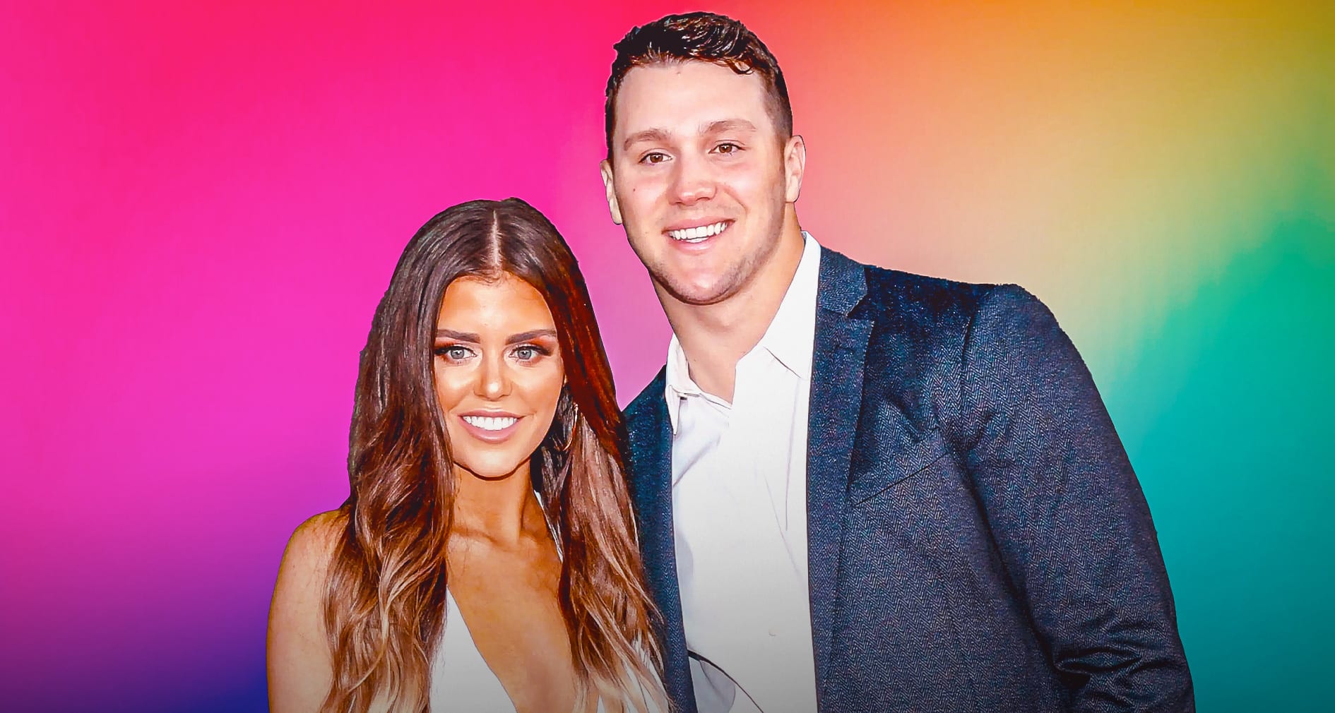 Josh Allens girlfriend Brittany Williams Josh Allen Brittany Williams