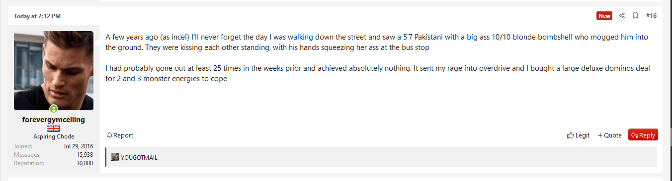 Forevergymcelling sees a curry with a blonde bombshell