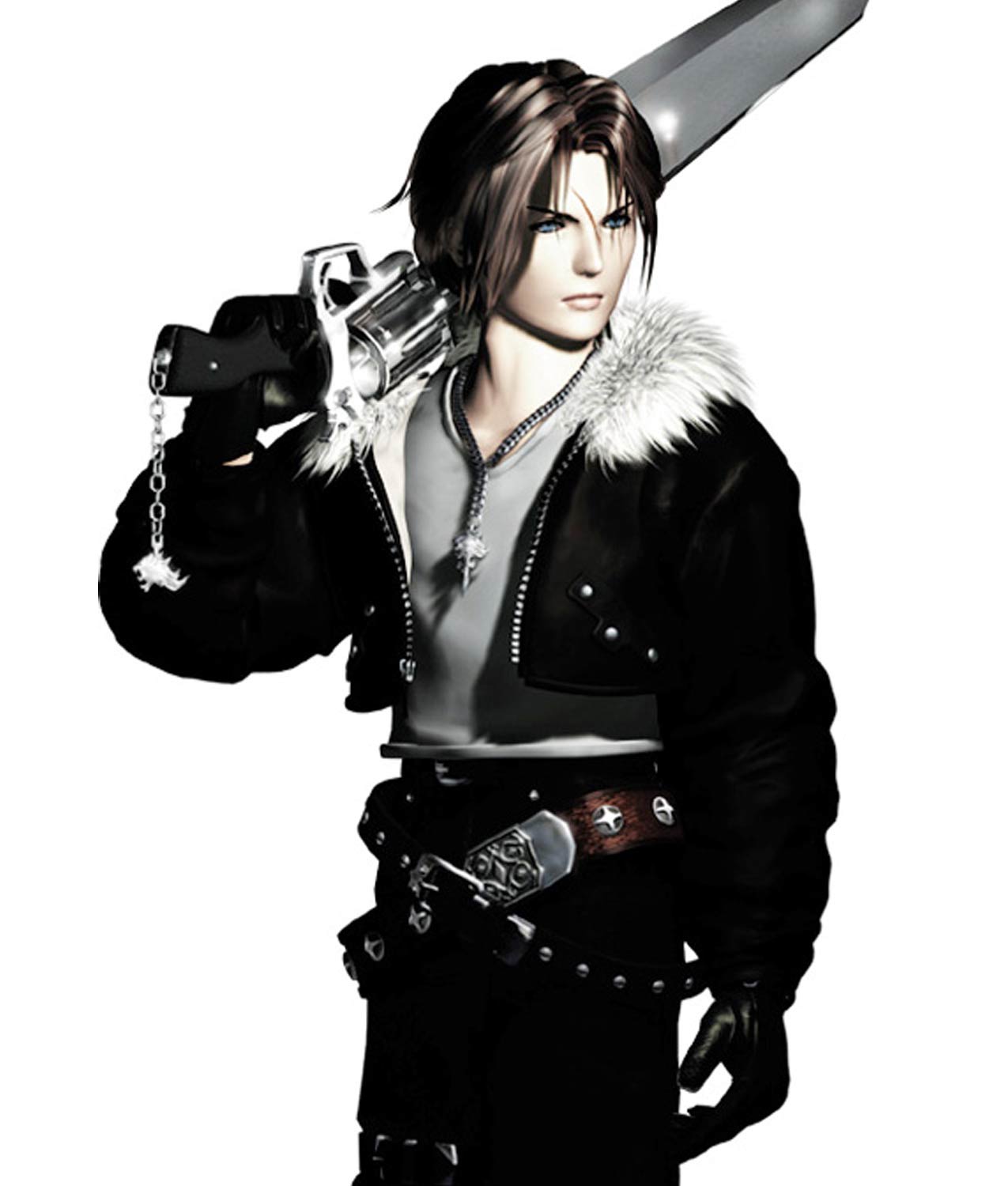 Ff8 squall leonhart leather jacket