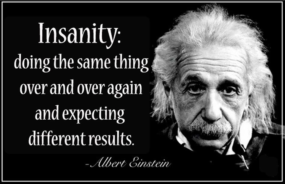 Einstein definition of insanity
