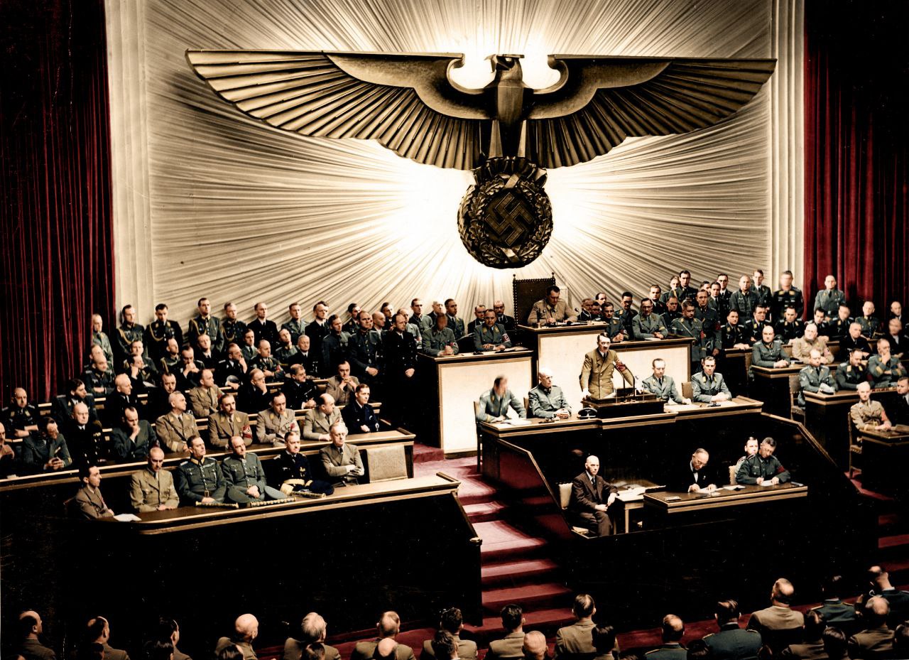 Reichstag koloriert