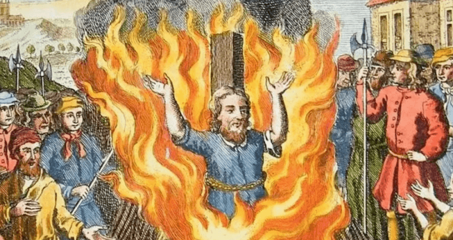 Burning to death featured