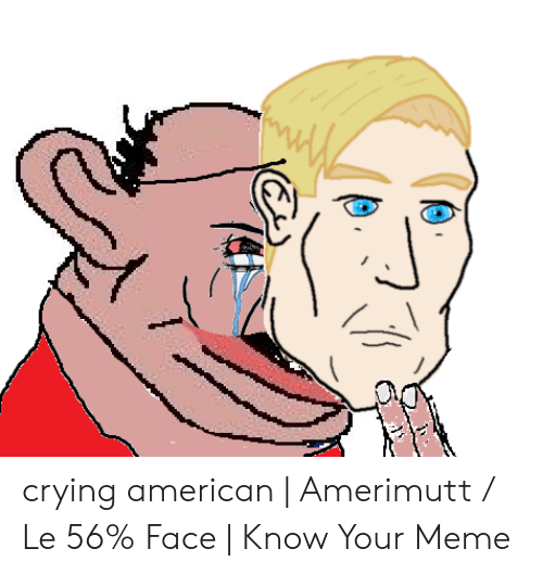 Crying american amerimutt le 56 face 50488505