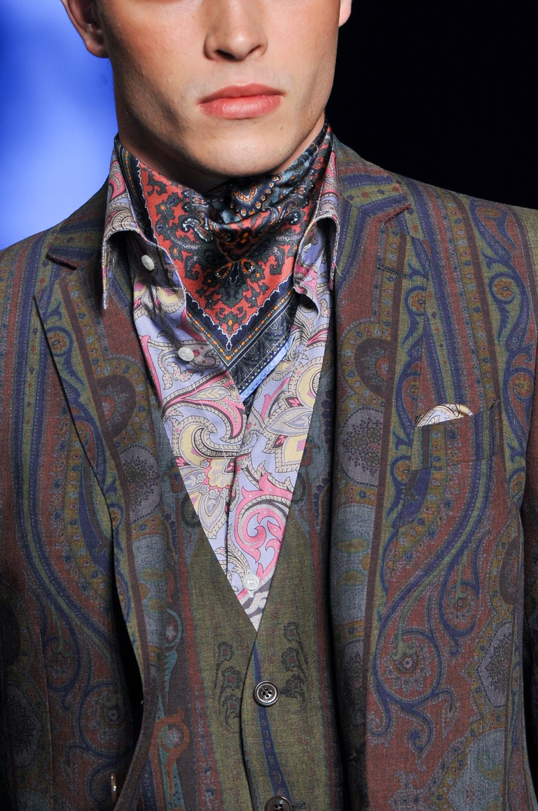 Etro mens details autumn fall winter 2014 mfw77