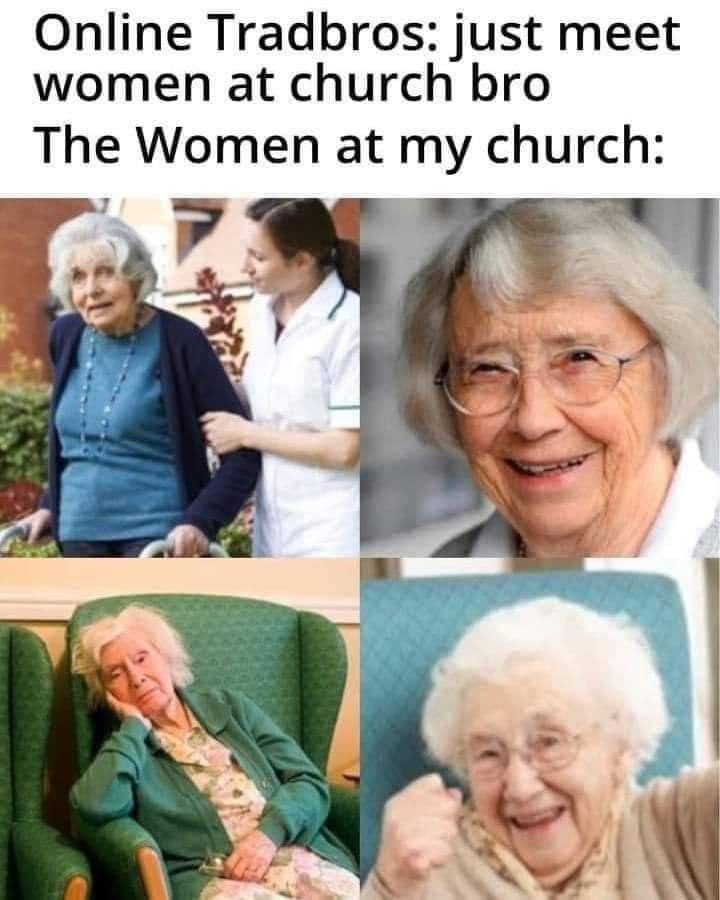 Women at church