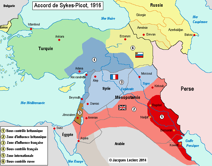 Irak accords 1916