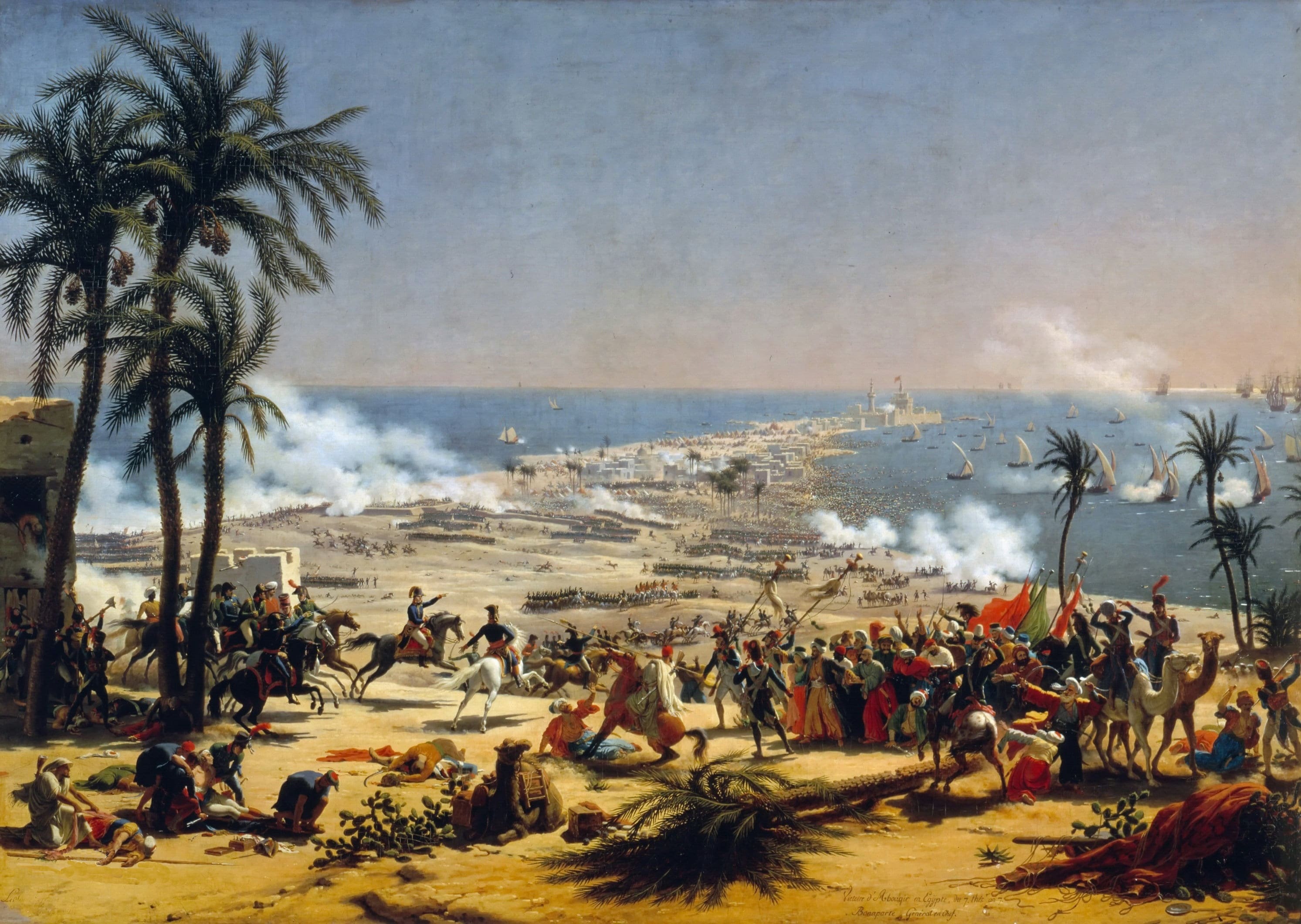 Bataille dAboukir 25 juillet 1799